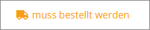 Artikel muss bestellt werden